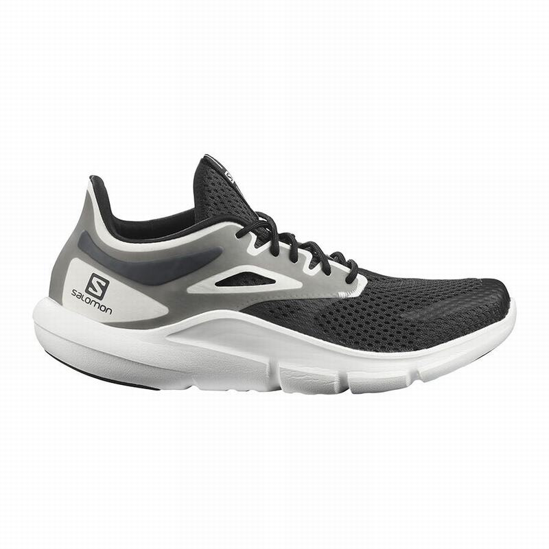 SALOMON PREDICT MOD Philippines - Men's Road Running Shoes - Black/White | 842691-AKZ